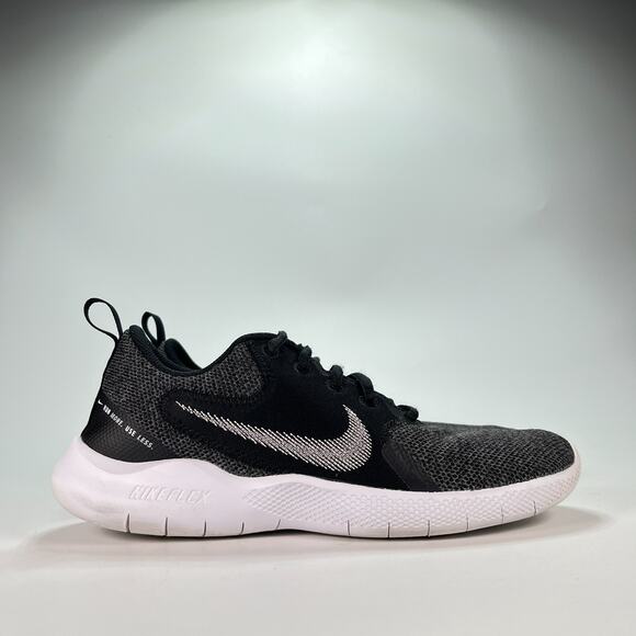 Nike Flex Experience Run 10 Black Gray Running Shoes CI9964-002 Women's Size 8 - Picture 1 of 10